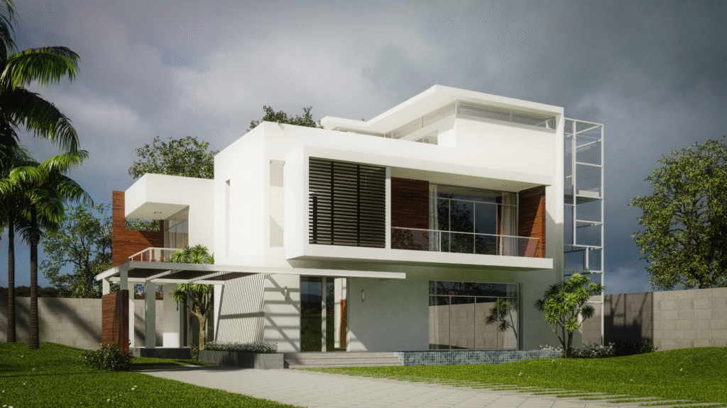 Duplex, Villa, and Contemporary Home Layouts: Customized architectural plans tailored for duplexes, villas, and modern homes, combining comfort and functionality.